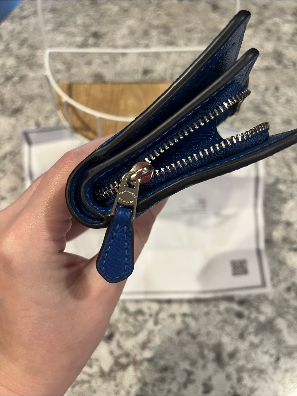 Coach Corner Zip Medium Compact Wallet - Picture 5 of 15